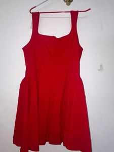 Savana Red Dress - Short dres
