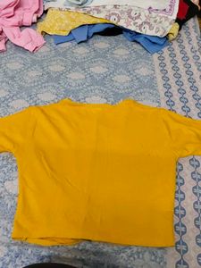 Yellow Disney Character T-Shirt