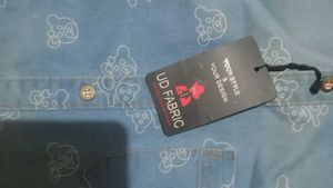 Blue Patterned Long Sleeve Shirt check imez