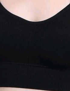 Comfortable Black Bralette