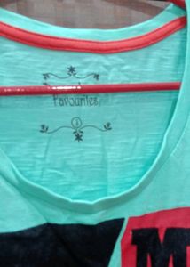 Women Green T Shirt