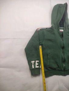 U.S. Polo Assn. Green Zip Hoodie