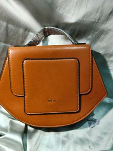 Stylish Brown Top Handle Bag