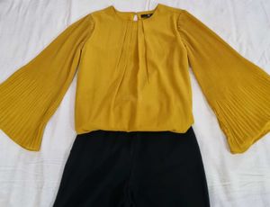Stylish Mustard Yellow Blouse