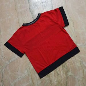 Red &amp; Black Tank Top