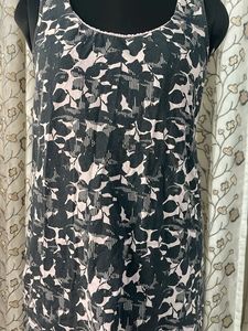 Stylish Floral Print Sleeveless Top