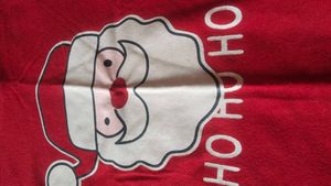 Cute Santa Claus Baby Top with Skirt.