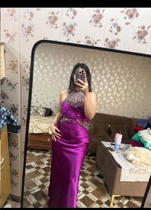 Elegant Purple Evening Gown🎀🦋🌻