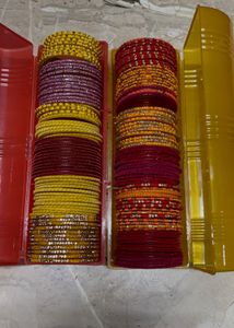 Vibrant Assorted Bangles Set