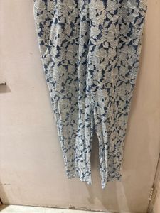 Elegant Blue Lace Jumpsuit