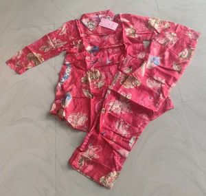 Floral Print Pajama Set