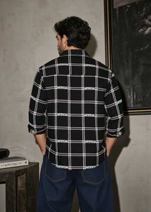 Men's Plaid Jacket Shirt