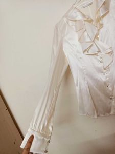 korean modern frill shirt