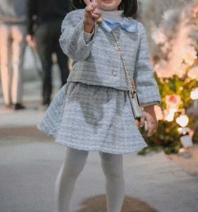 Baby Girls Tweed Skirt Set
