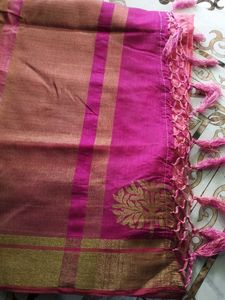 pink saree