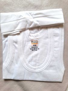 NEW JOSH DIXCY SCOTT Baby Vest Set of 2 | 3–6M |