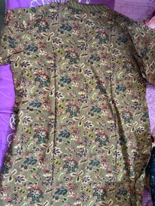 Floral Print Kurta Set