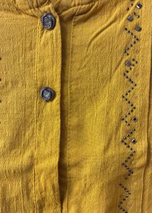 Stylish Yellow Kurta