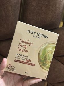 JUST HERBS Moringa Scalp Nectar Hair Oil