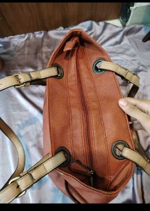 Chic Brown Tote Handbag