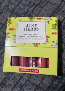 Just Herbs Lipstick Kit
