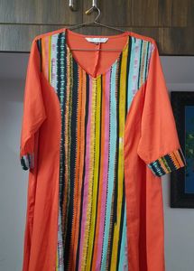 Orange Kurta