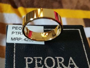 Peora Gold Plated Ring