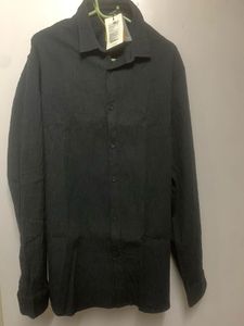 Jack &amp; Jones Self Design Shirt - Black - 46