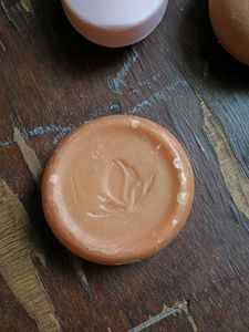 Handmade Pink Oval Soap Bar