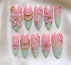 Cherry Blossom Press-On Nails