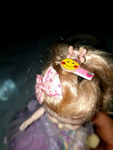 Doll with Dress &amp; Hairband pack of combo 2