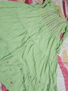 Elegant Tiered Anarkali Kurta