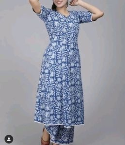 Branded Kurti With Mid Pallazo