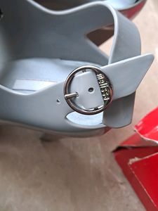 Melissa Grey Designer Heels Brand New Unused