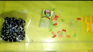Combo Of Blocks &amp; Loom Bands Toys For Kids