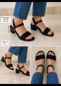 Black wedges Heels 👠
