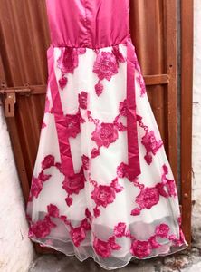 Beautiful Pink Ethnic Gown