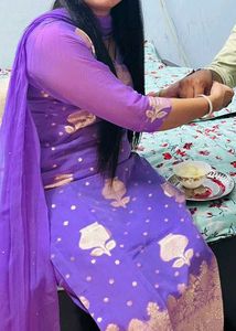 Beautiful Purple Kurta Set