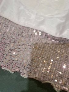 Elegant Pink Sequin Blouse