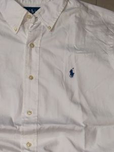 Classic White Polo Ralph Lauren Shirt