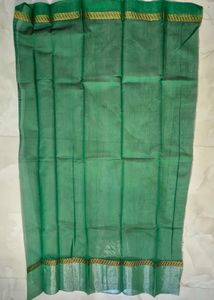 Maroon Saree with Silver Motifs