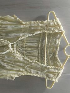 Boho Lace Trim Sleeveless Top