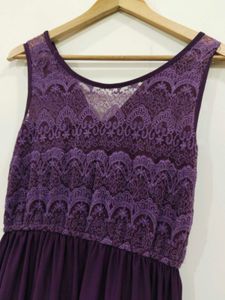 Elegant Purple Lace Jumpsuit