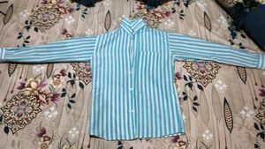 Men's Striped Button-Up Shirt Relaxed fit