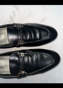 Rosso Brunello Leather Loafers