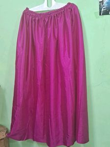 Vibrant Magenta A-Line Maxi Skirt new 💓