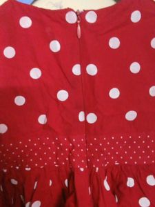 Red Polka Dot Dress