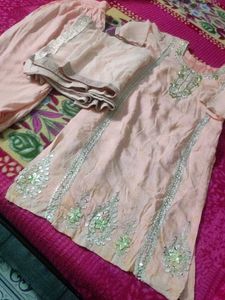 Peach Suit Set