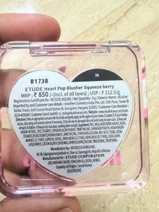 new ETUDE Heart Pop Blusher