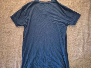 Navy V-Neck T-Shirt ☆》
